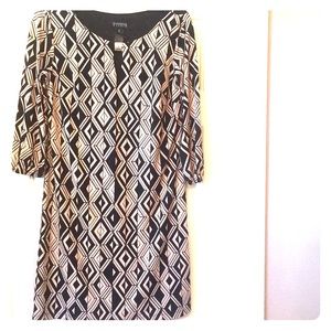 Black and Tan Business Casual Dress